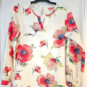 Primi Blouse‎ Beautiful floral Med